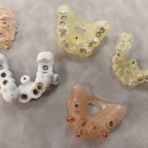 GUIA CIRURGICO PARA 5 IMPLANTES OU  MAIS